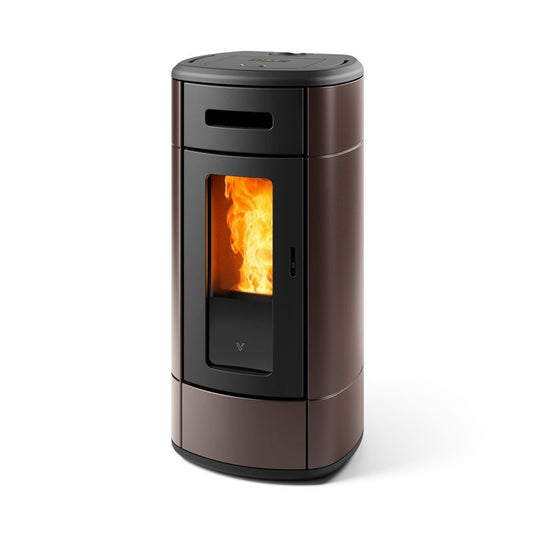 Thera 7kw/ 9kw - 2,5 kW Quite Bronze Pellet Stove (STVOSUM)