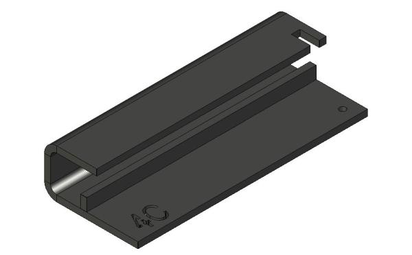Side Plate, Left hand - Aspect 4 Compact (Eco MK1) - ACMF04ARRT003