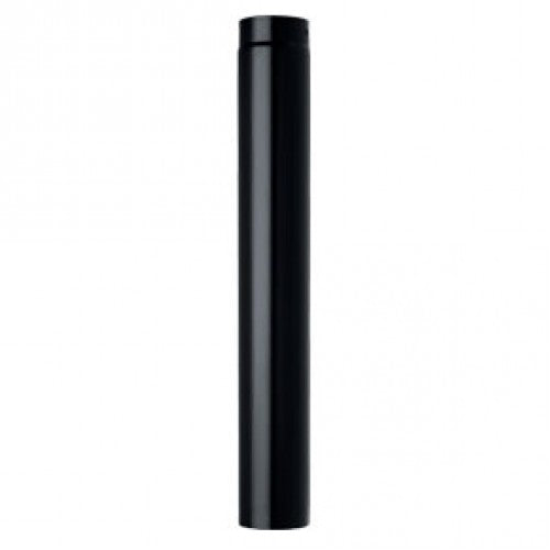 Vitreous Enamel Stove Pipe Black 1000mm