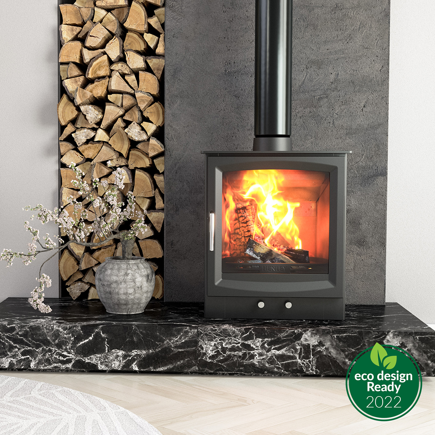Burnbright 6.7kW Multi Fuel (Eco) W/ Logstore Option