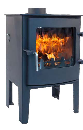 Town &amp;amp; Country Dalby ECO Smoke Control Stove with Log Store