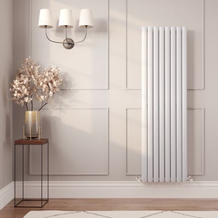 Milano Aruba - White Vertical Designer Radiator