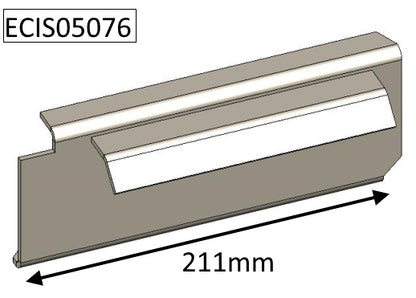 Side Plate, Left hand - Aspect 5 Slimline - ECIS05076