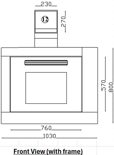 18kw Plasma 20 Inset Pellet Boiler