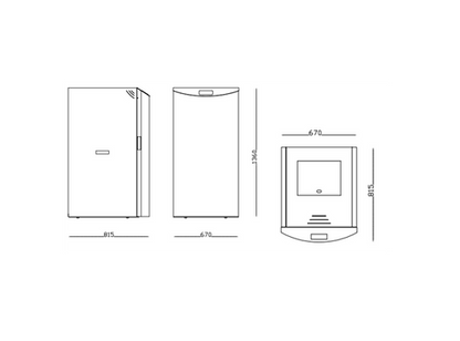 35kw Etna Pellet Utility Boiler