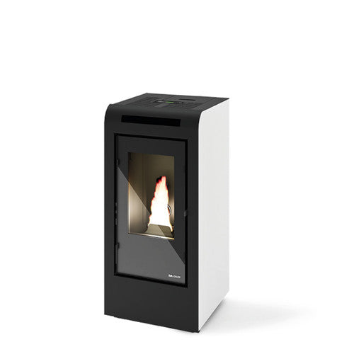 Eva Calor Rosa 10kw Pellet Stove DUCTED