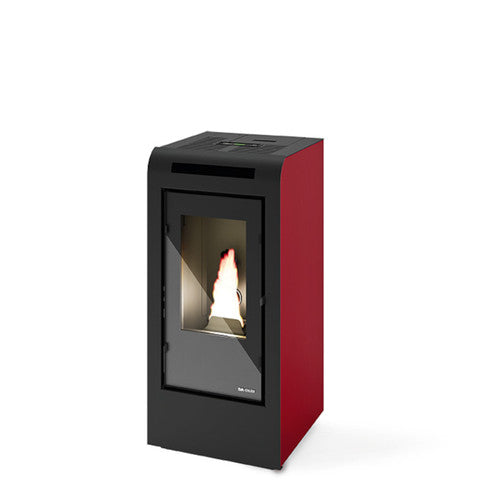 Eva Calor Rosa 10kw Pellet Stove DUCTED