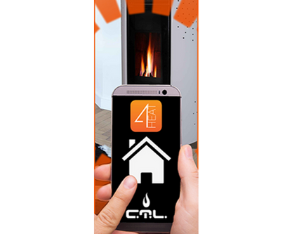 CTL 10kw Layla DUCTED Slim Pellet Stove
