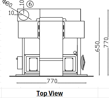 18kw Plasma 20 Inset Pellet Boiler