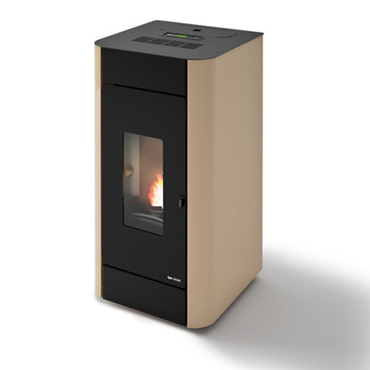 The Lisa compact Pellet Boiler Stove