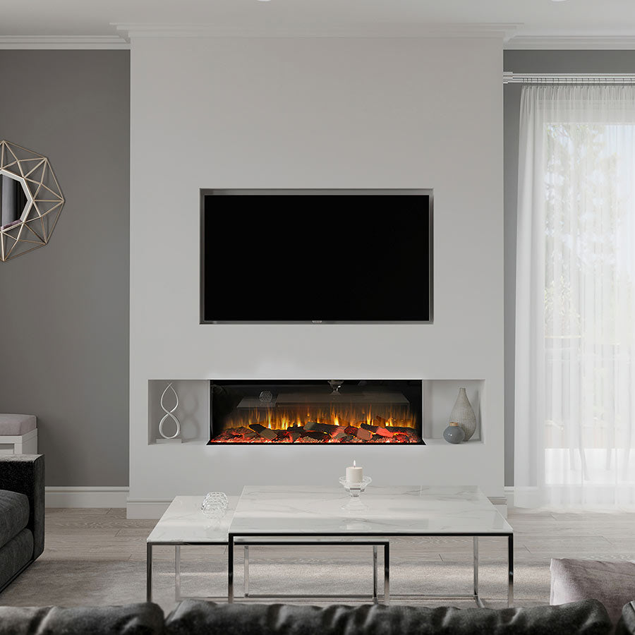 Firez 1250 Electric Fire (1280mm wide)