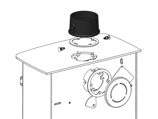 Flue Collar (5 Inch) - CH05010