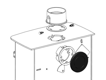 Flue Cover (5 Inch) - CH05011