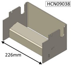 Side Plate, Left hand - Inset 8 - HCN09039