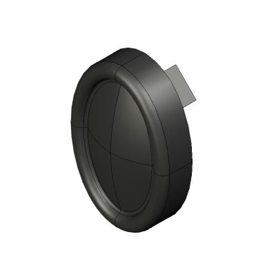 Door Knob - Black (Herald Range) - HCR06059