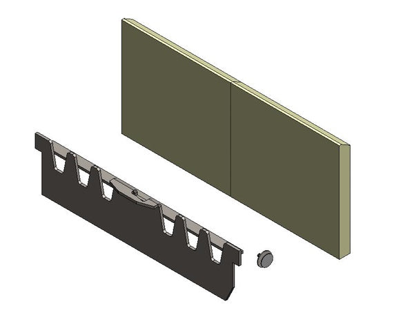 Wood Conversion Kit - Double Door (CE and CEvII) - JHH05S08