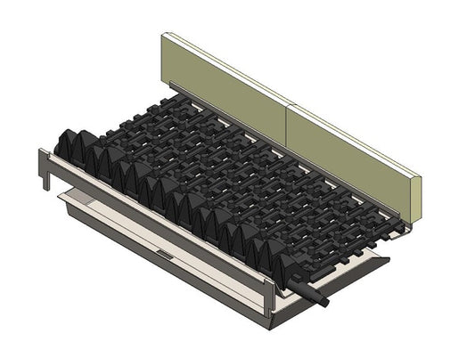 Multifuel Conversion Kit - Single Door (CE and CEv11) - JHH0815