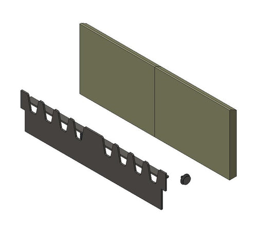Wood Conversion Kit - Single Door (CE and CEvII) - JHH08S11