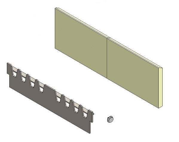 Wood Conversion Kit - Single Door (CE) - JHH1417