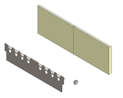 Wood Conversion Kit - Single Door (CE) - JHH1417