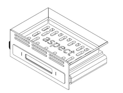 Side Plate, Left hand - Aspect 4 Compact (Eco MK1) - ACMF04ARRT003