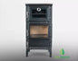 306-3D Fireplace Stove With Oven