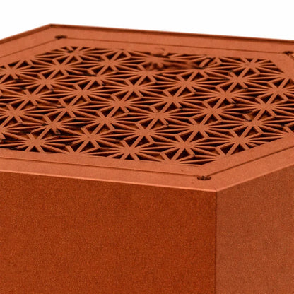 Pollen Hex Smokeless Fire Pit - Rust