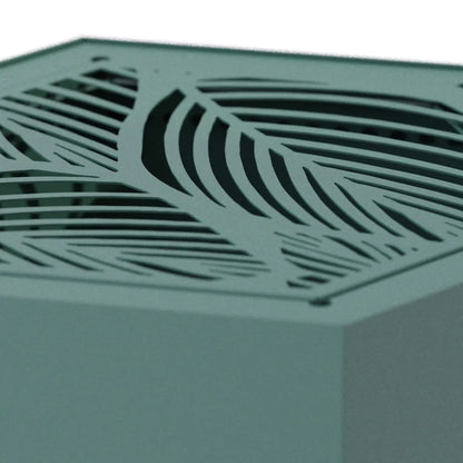 Pollen Hex Smokeless Fire Pit - Spruce Green