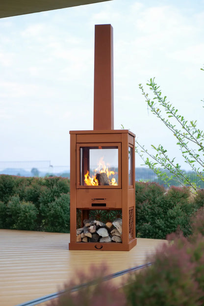 Pollen Hive Outdoor Stove - Rust