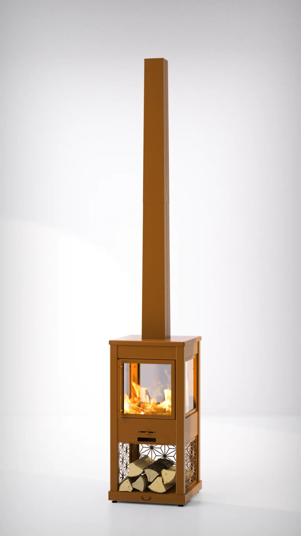 Pollen Hive Outdoor Stove - Rust