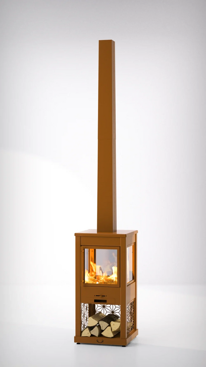 Pollen Hive Outdoor Stove - Rust