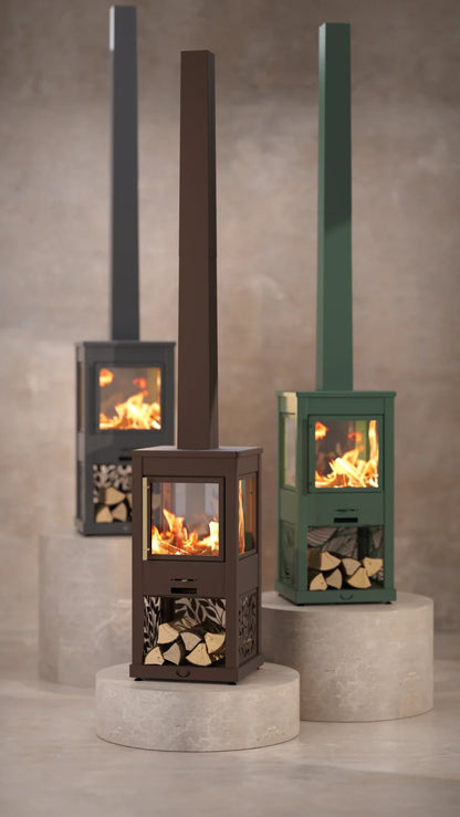 Pollen Hive Outdoor Stove - Slate Grey