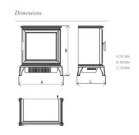 RAVEL 400C (CONTEMPORARY) ELECTRIC STOVE REMOTE CONTROL