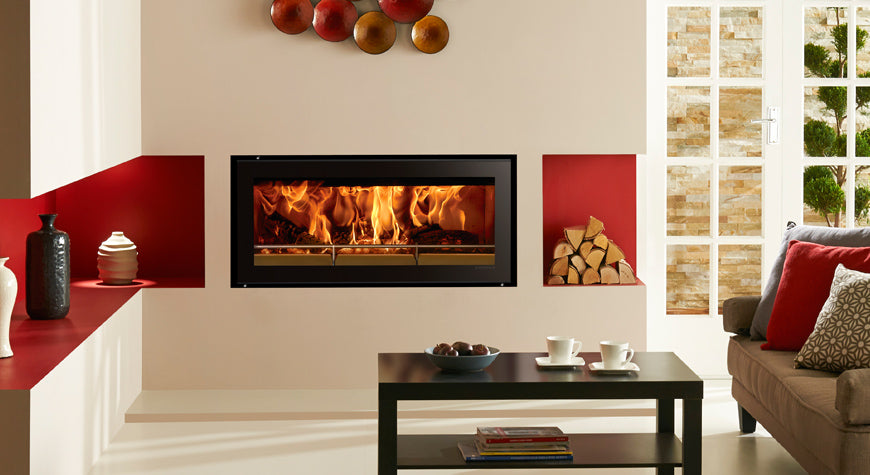 Stovax Studio Edge 'Cool Wall' Inset Wood Burning Fires