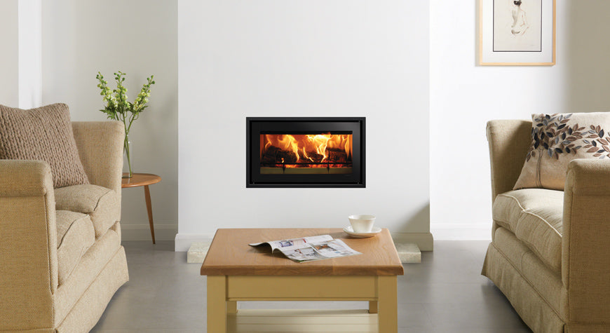 Stovax Studio Edge + Inset Wood Burning Fires